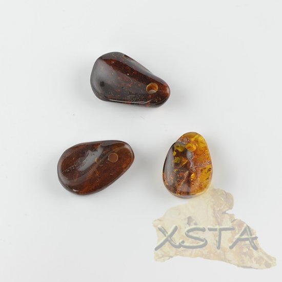 Wholesale amber medallions 3 pieces